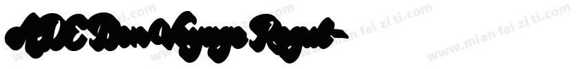 ADE Bon Voyage Regul字体转换